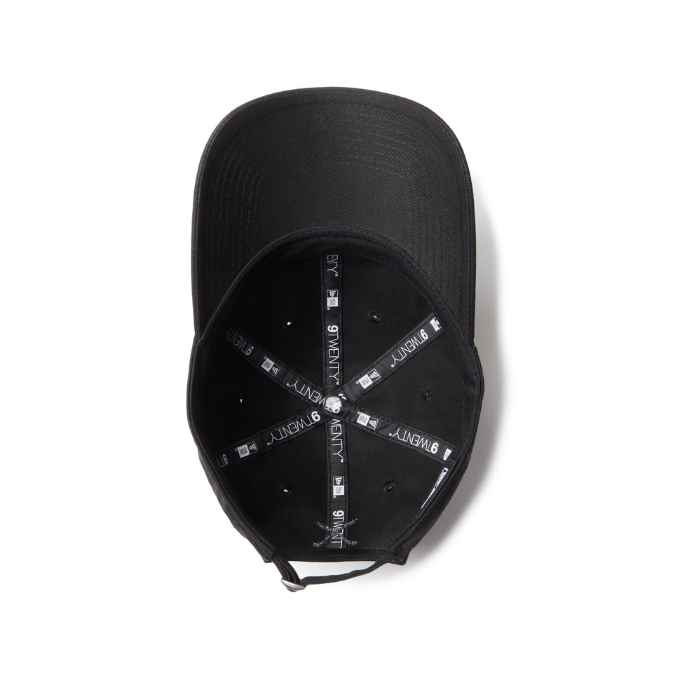 9TWENTY ロングバイザー Rhinestone ラインストーン スクリプトロゴ ブラック | ゴルフ | NEW ERA ニューエラ公式オンラインストア