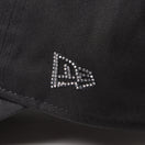 9TWENTY ロングバイザー Rhinestone ラインストーン スクリプトロゴ ブラック | ゴルフ | NEW ERA ニューエラ公式オンラインストア