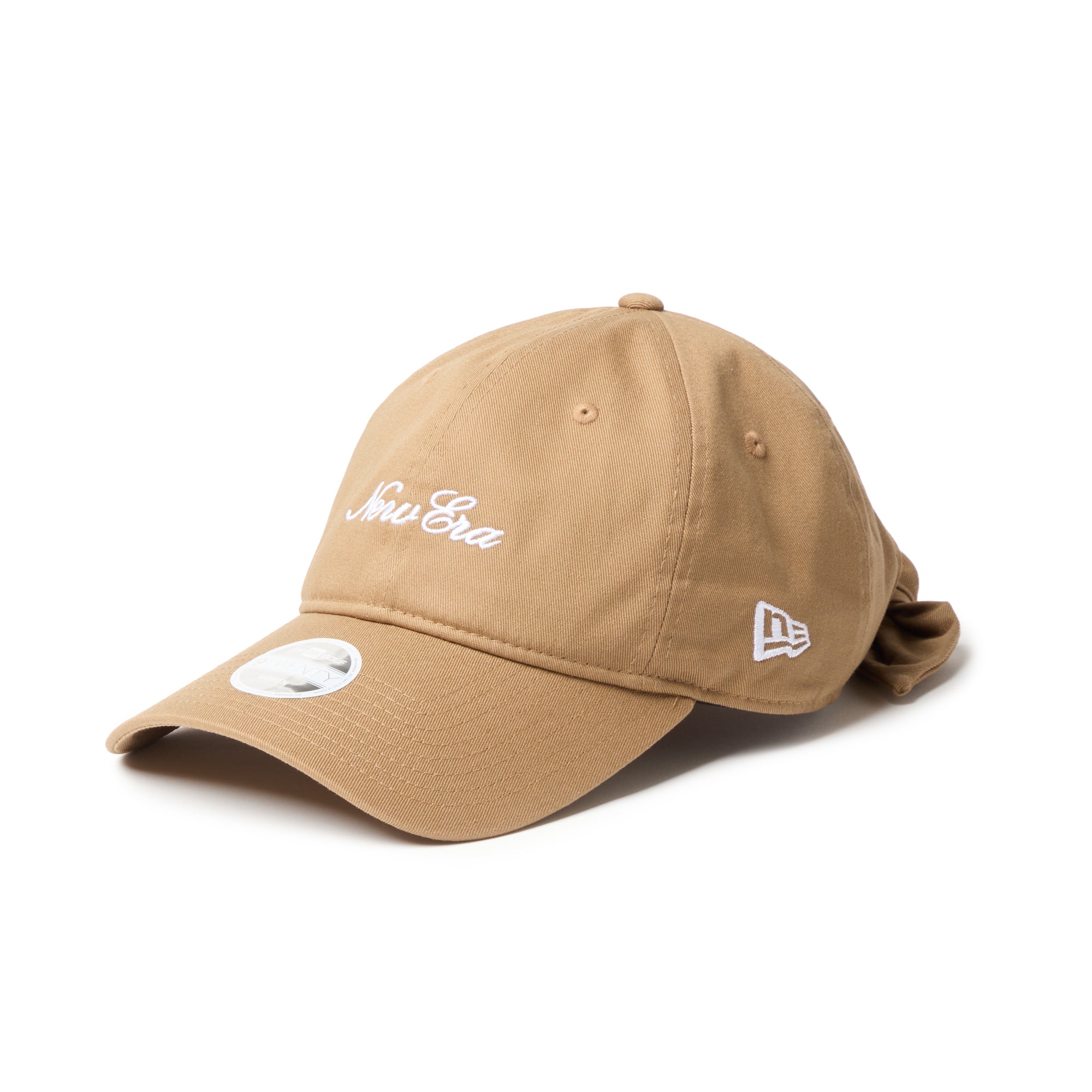 Women's 9TWENTY ロングバイザー リボン カーキ | ゴルフ | ニューエラ