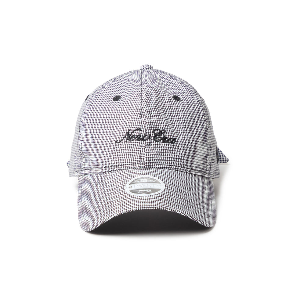 Women’s 9TWENTY ロングバイザー リボン  ブラック/ホワイト | ゴルフ | NEW ERA ニューエラ公式オンラインストア