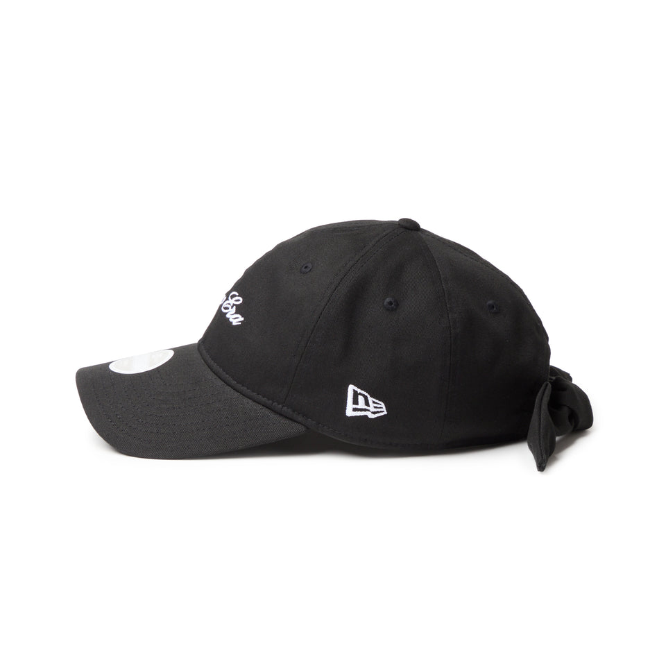 Women’s 9TWENTY ロングバイザー リボン  ブラック | ゴルフ | NEW ERA ニューエラ公式オンラインストア