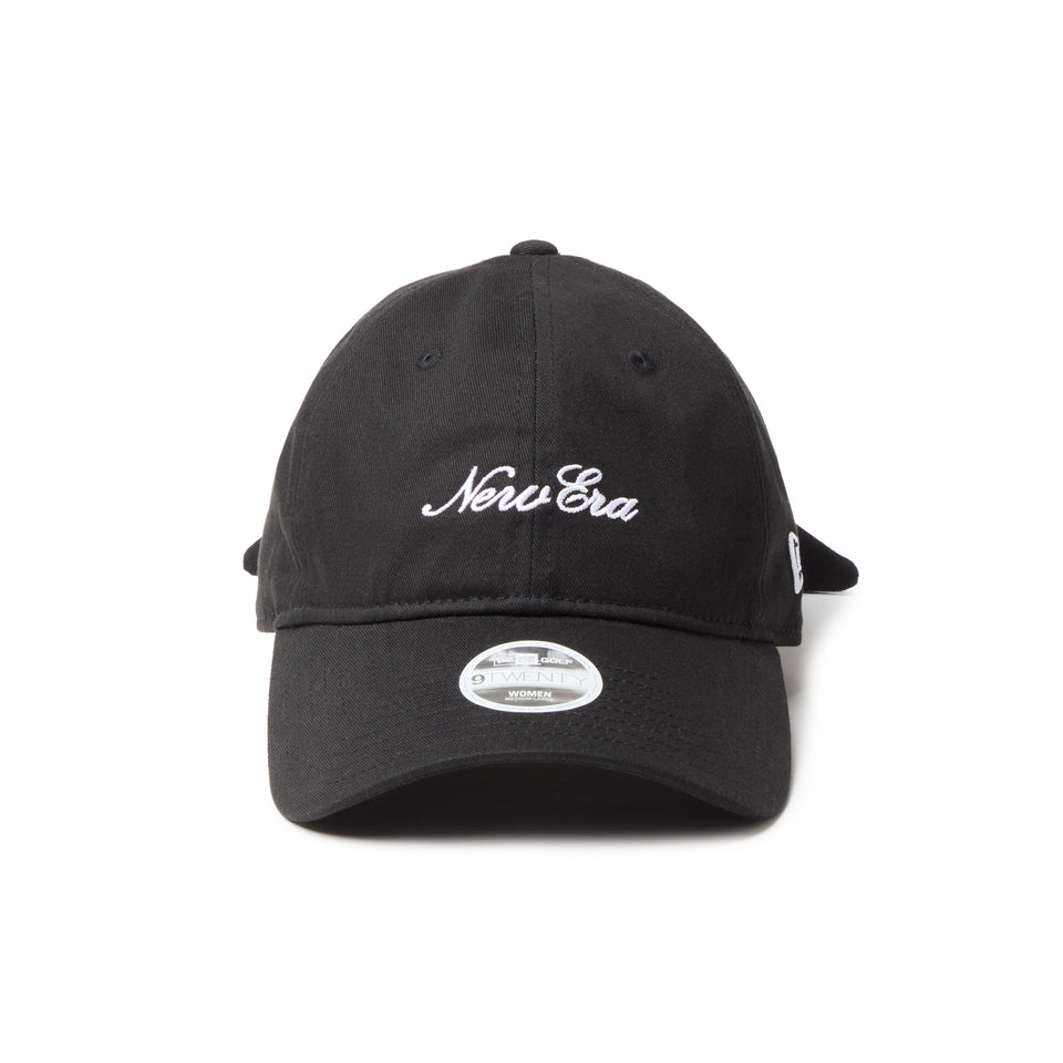 Women’s 9TWENTY ロングバイザー リボン  ブラック | ゴルフ | NEW ERA ニューエラ公式オンラインストア