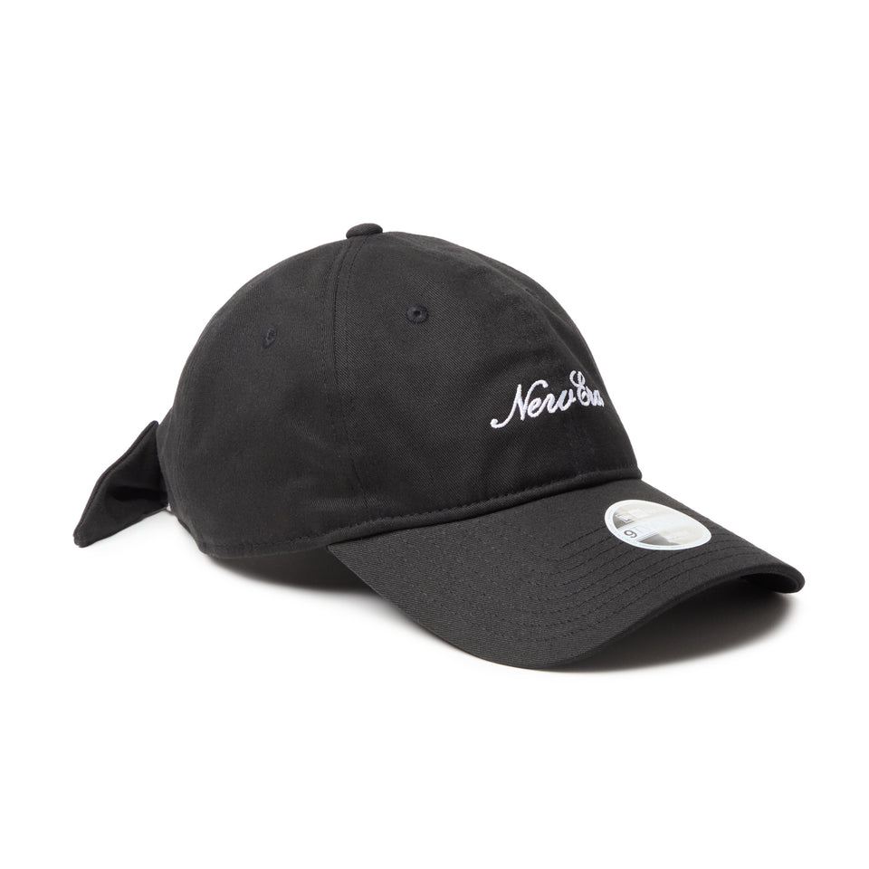 Women’s 9TWENTY ロングバイザー リボン  ブラック | ゴルフ | NEW ERA ニューエラ公式オンラインストア