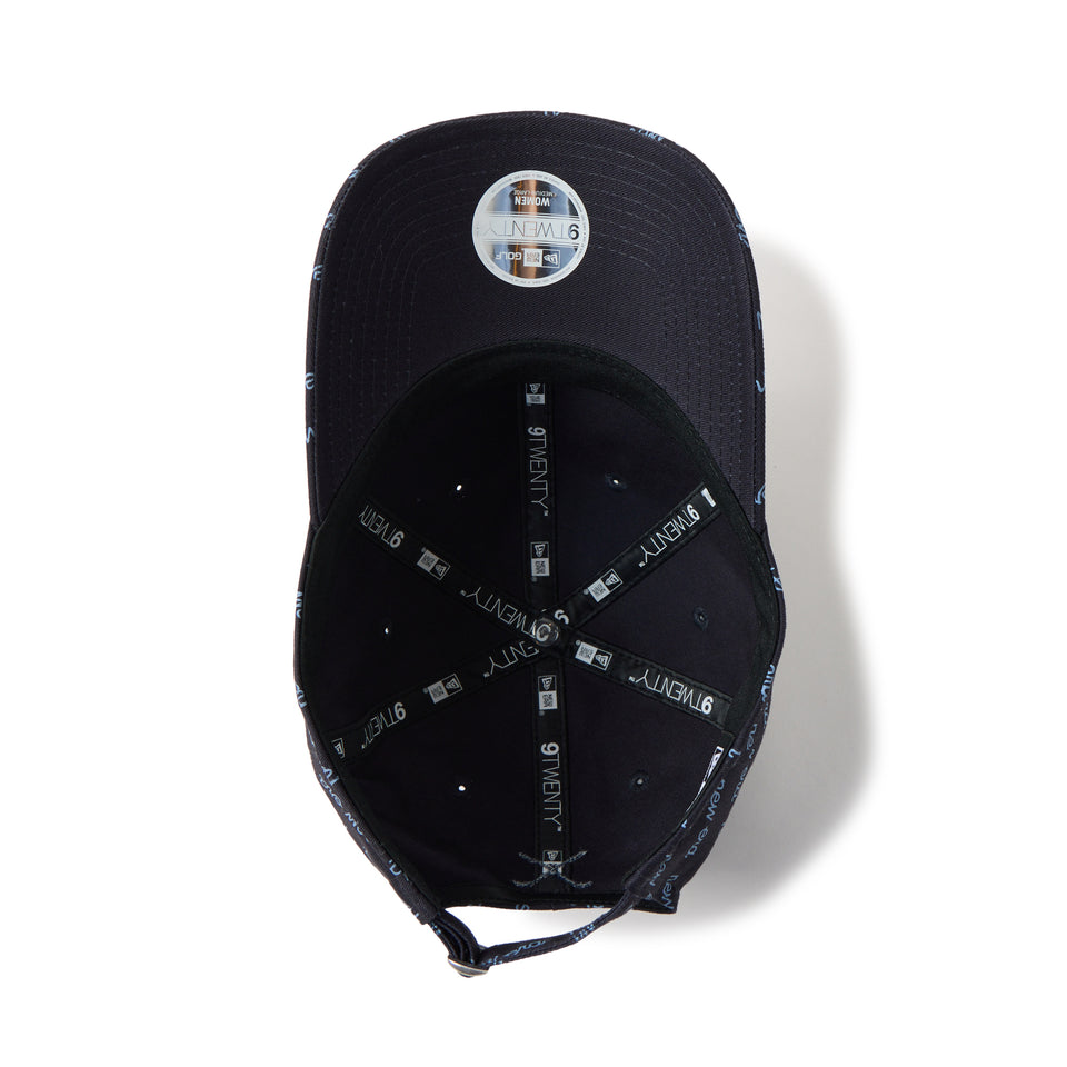 9TWENTY ロングバイザー モノグラム new era ネイビー | ゴルフ | NEW ERA ニューエラ公式オンラインストア