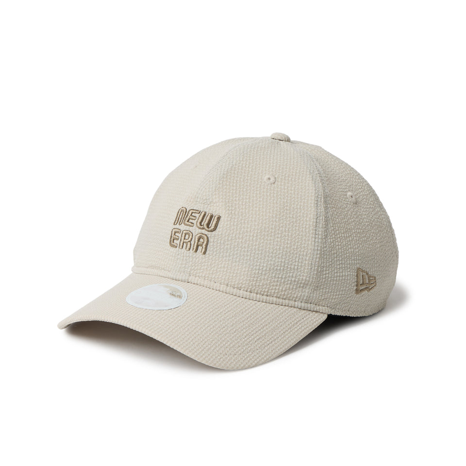Women's 9TWENTY シアサッカー グレーベージュ | ゴルフ | ニューエラ Women's 9TWENTY シアサッカー グレーベージュ | ゴルフ | ニューエラ