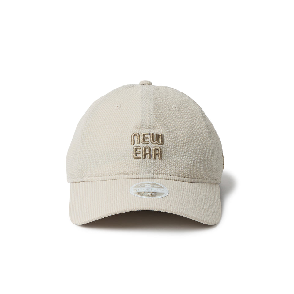 Women’s 9TWENTY シアサッカー グレーベージュ | ゴルフ | NEW ERA ニューエラ公式オンラインストア