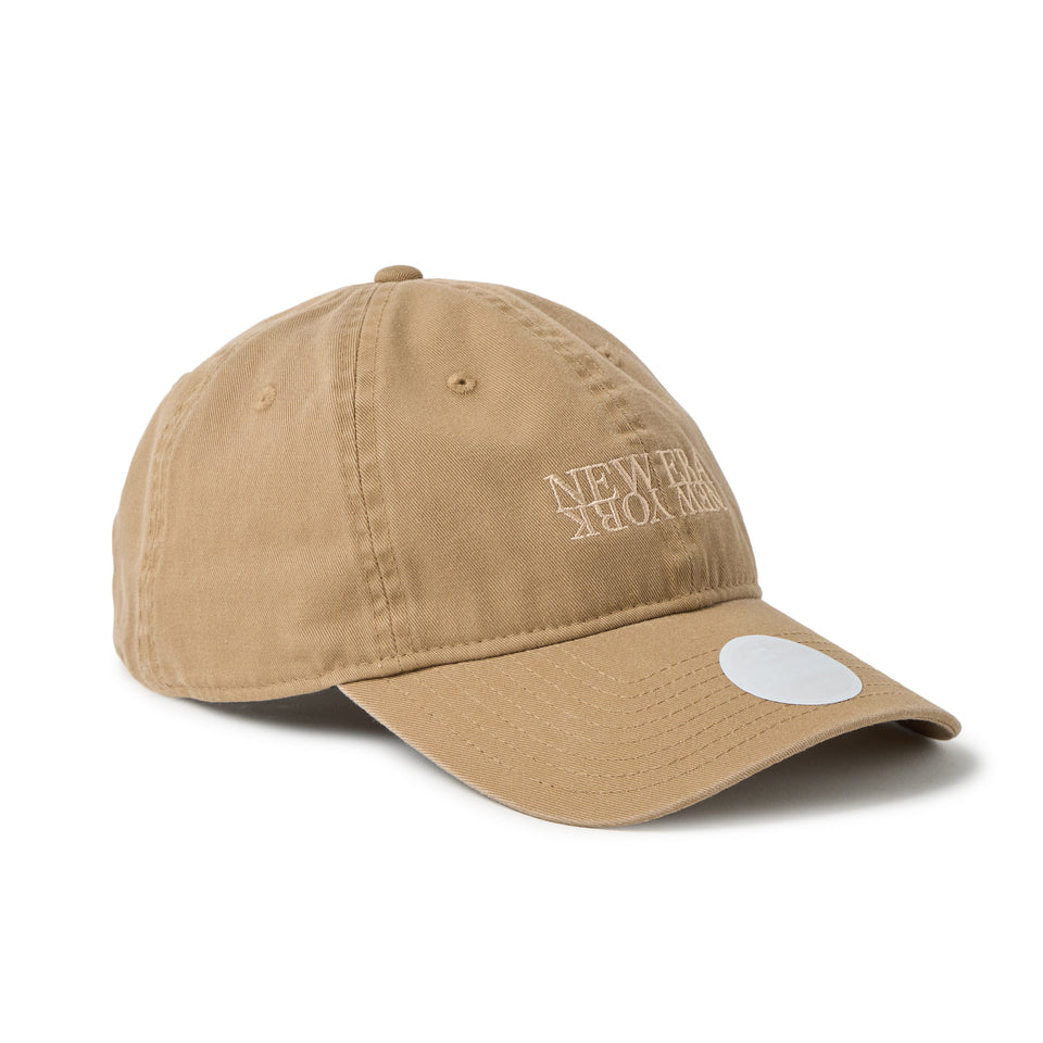 9TWENTY ウォッシュド コットン NEW ERA NEW YORK カーキ | ゴルフ | NEW ERA ニューエラ公式オンラインストア