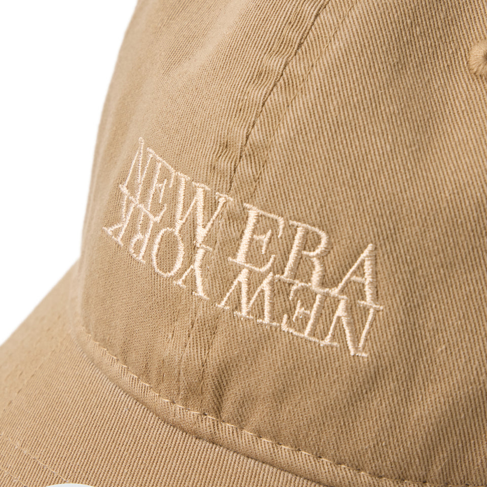 9TWENTY ウォッシュド コットン NEW ERA NEW YORK カーキ | ゴルフ | NEW ERA ニューエラ公式オンラインストア