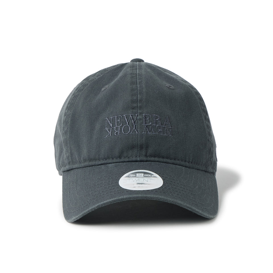 9TWENTY ウォッシュド コットン NEW ERA NEW YORK スチールクラウド | ゴルフ | NEW ERA ニューエラ公式オンラインストア