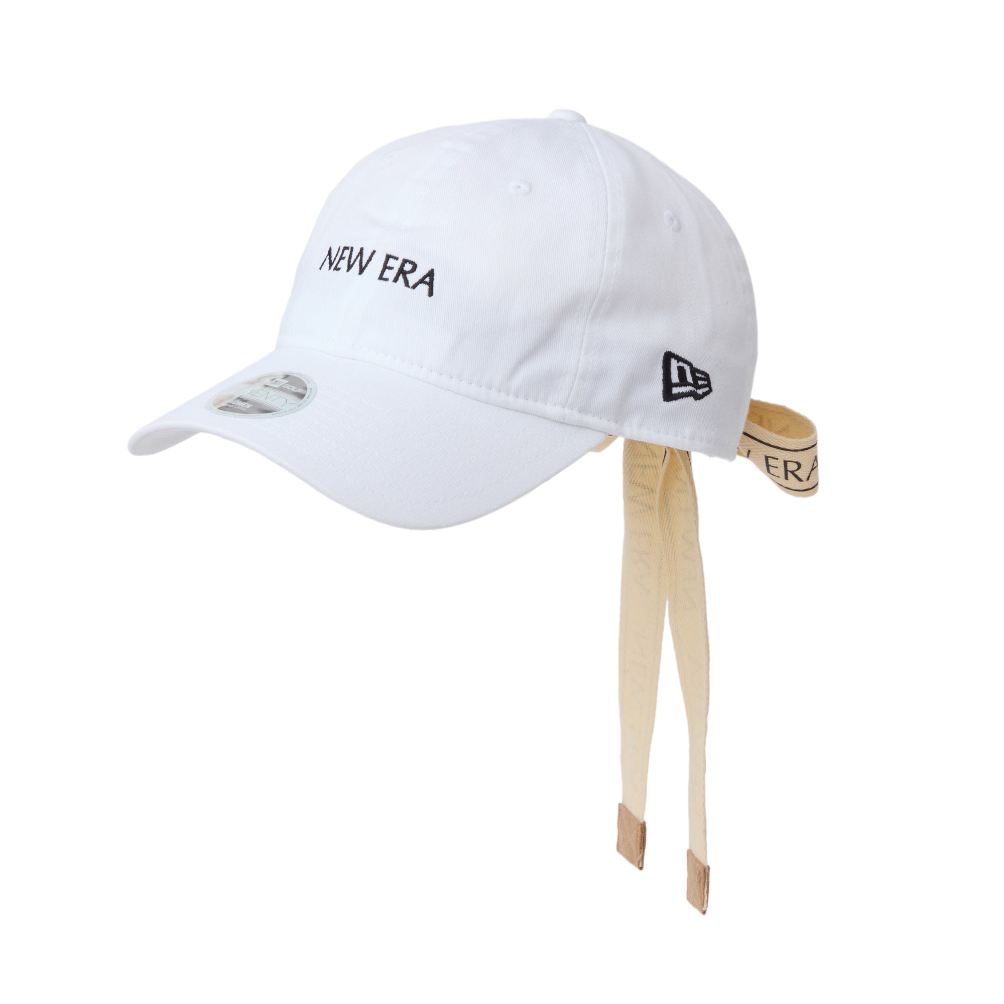 Women's 9TWENTY ロゴテープ ホワイト | ゴルフ | ニューエラ