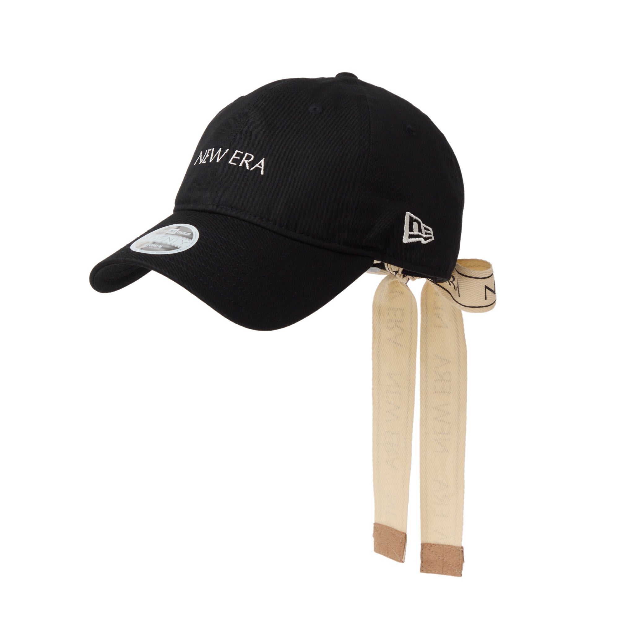 Women's 9TWENTY ロゴテープ ブラック | ゴルフ | ニューエラ