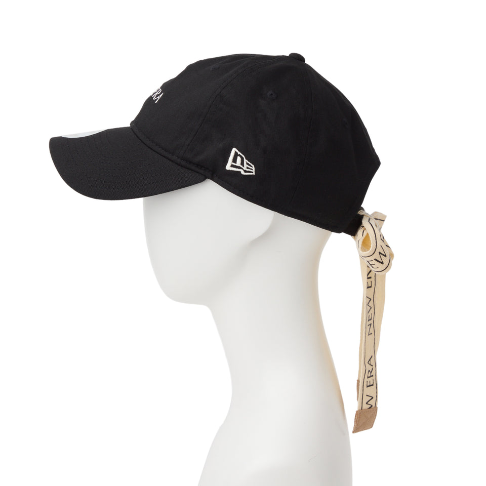 Women's 9TWENTY ロゴテープ ブラック | ゴルフ | ニューエラ