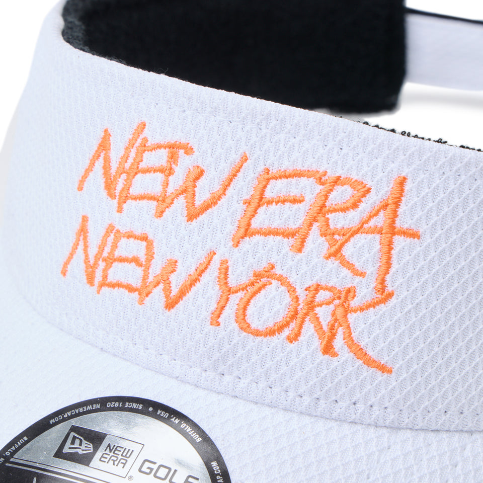 サンバイザー Diamond Era NEW ERA NEW YORK ホワイト | ゴルフ | NEW ERA ニューエラ公式オンラインストア