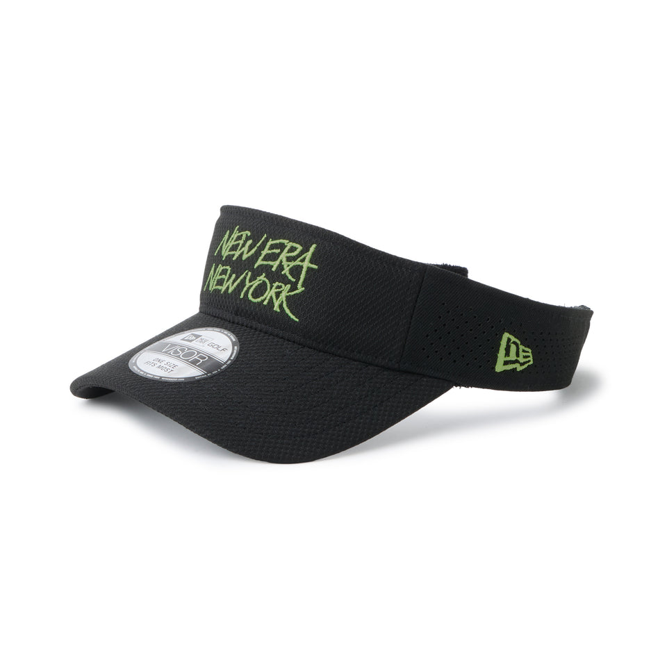 サンバイザー Diamond Era NEW ERA NEW YORK ブラック | ゴルフ