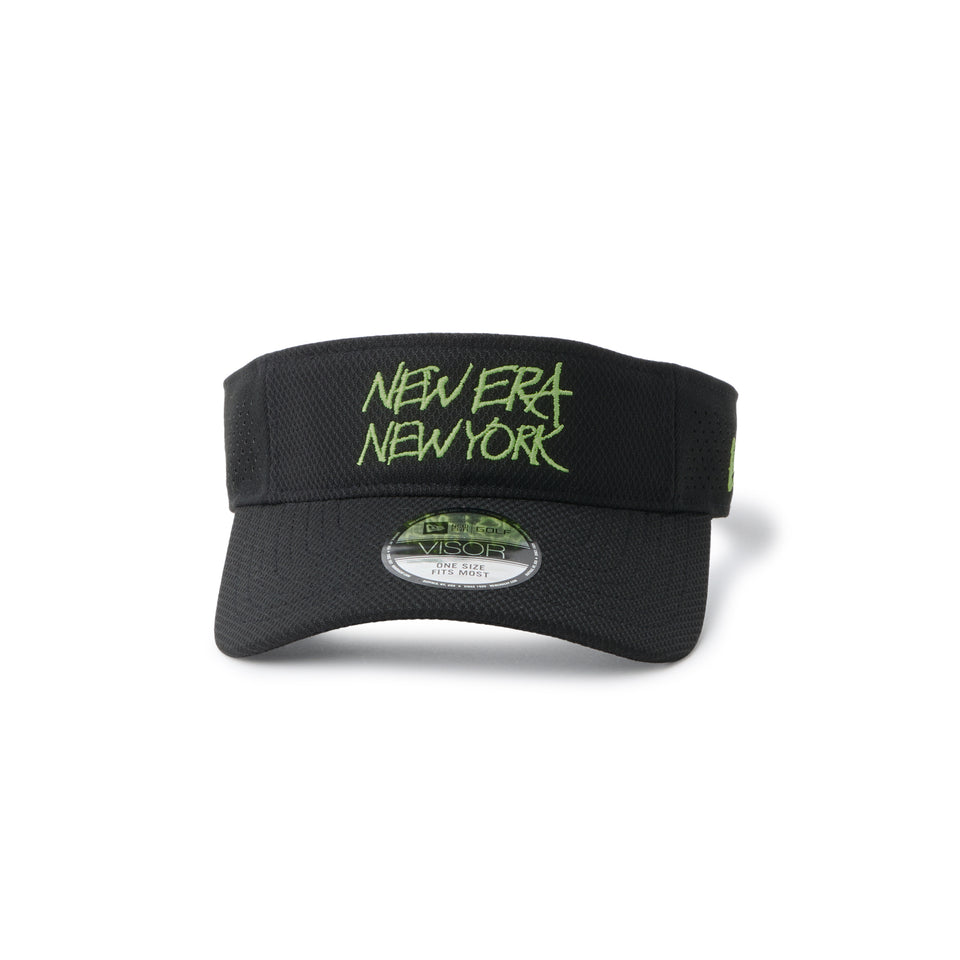 サンバイザー Diamond Era NEW ERA NEW YORK ブラック | ゴルフ