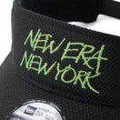 サンバイザー Diamond Era NEW ERA NEW YORK ブラック | ゴルフ | NEW ERA ニューエラ公式オンラインストア