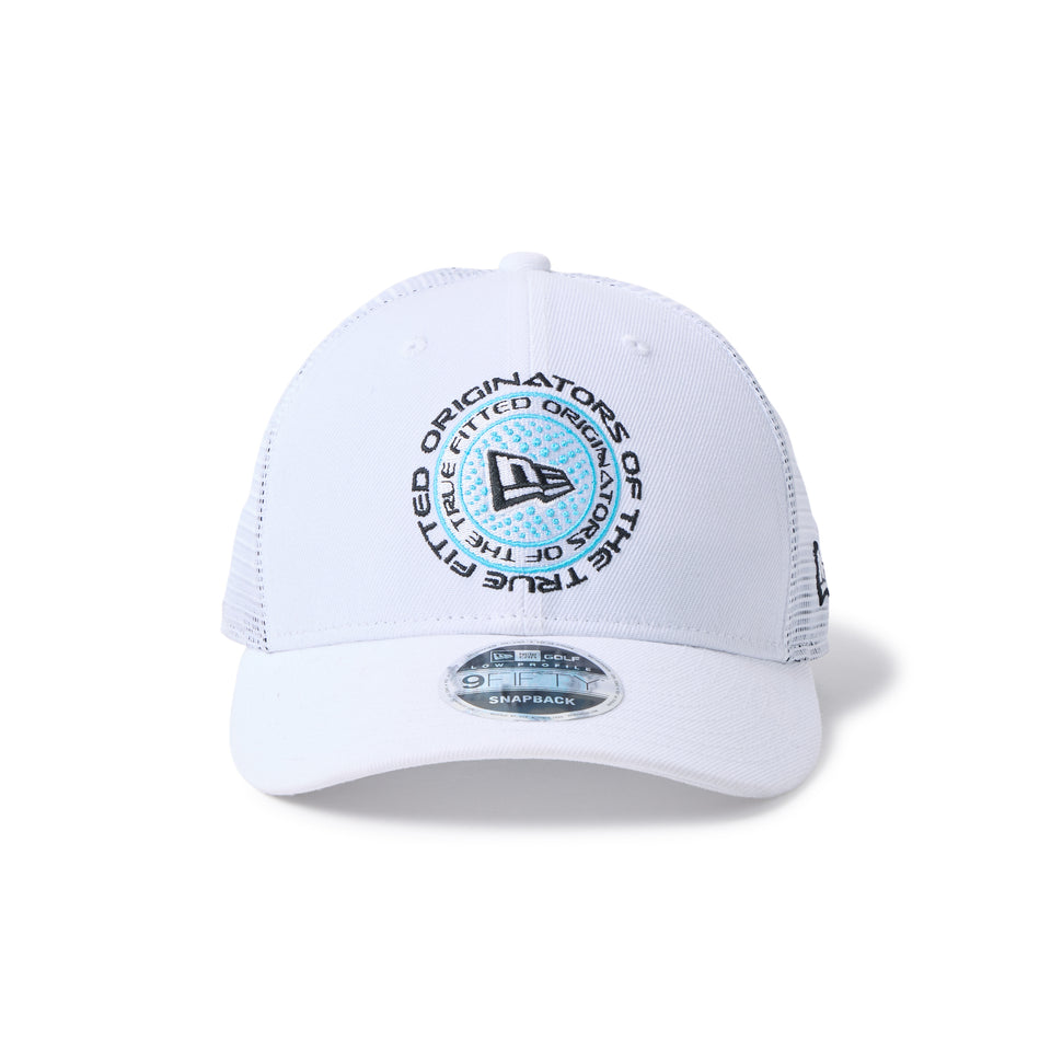 LP 9FIFTY トラッカー Circle Logo ホワイト | ゴルフ | NEW ERA ニューエラ公式オンラインストア