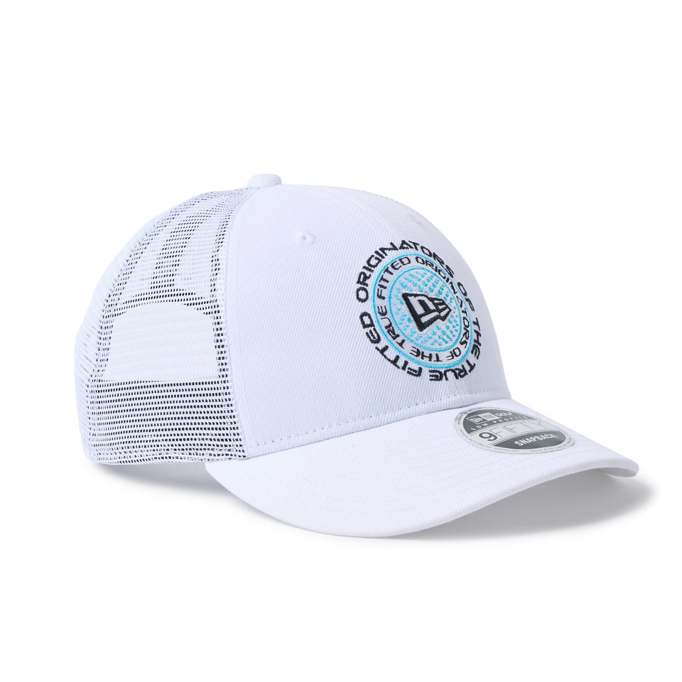 LP 9FIFTY トラッカー Circle Logo ホワイト | ゴルフ | NEW ERA ニューエラ公式オンラインストア