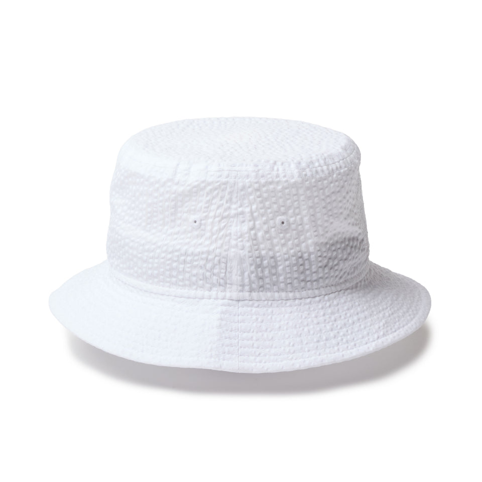NEW ERA ニューエラゴルフ　スニード　中綿入り　ホワイト Mサイズ バケット01 Seersucker ホワイト | ゴルフ | ニューエラオンラインストア