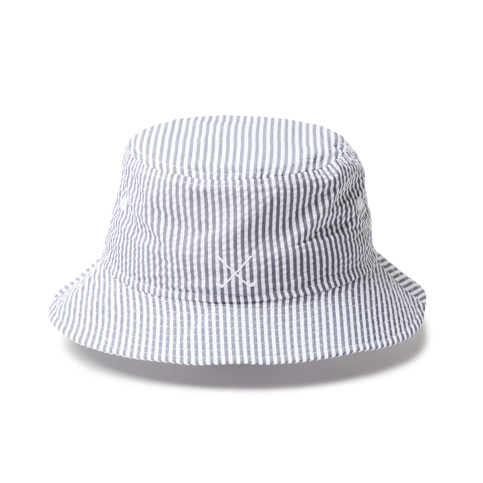 バケット01 Seersucker ストライプ ブラック | ゴルフ | NEW ERA ニューエラ公式オンラインストア
