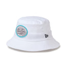 バケット01 ストレッチコットン ウォッシャブル ウーブンパッチ ホワイト | ゴルフ | NEW ERA ニューエラ公式オンラインストア