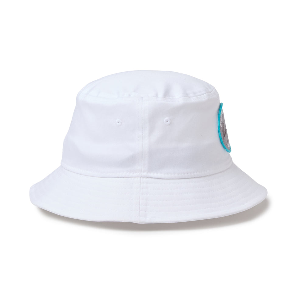 バケット01 ストレッチコットン ウォッシャブル ウーブンパッチ ホワイト | ゴルフ | NEW ERA ニューエラ公式オンラインストア