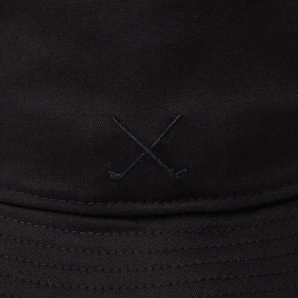 バケット01 ストレッチコットン ウォッシャブル ウーブンパッチ ブラック | ゴルフ | NEW ERA ニューエラ公式オンラインストア
