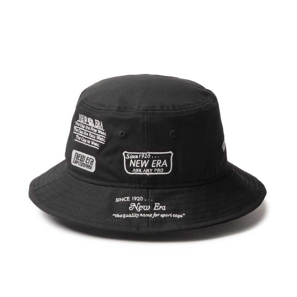 バケット01 Archive Logo アーカイブロゴ ブラック | ゴルフ | NEW ERA ニューエラ公式オンラインストア