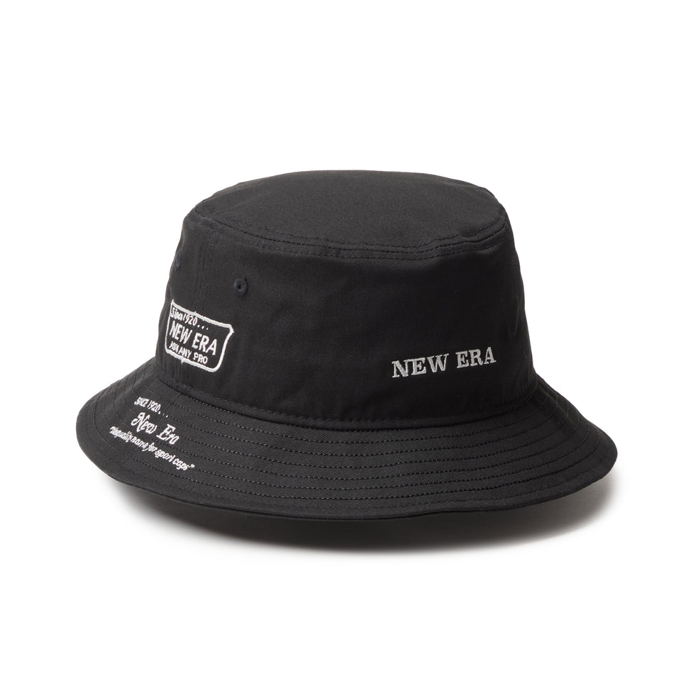 バケット01 Archive Logo アーカイブロゴ ブラック | ゴルフ | NEW ERA ニューエラ公式オンラインストア