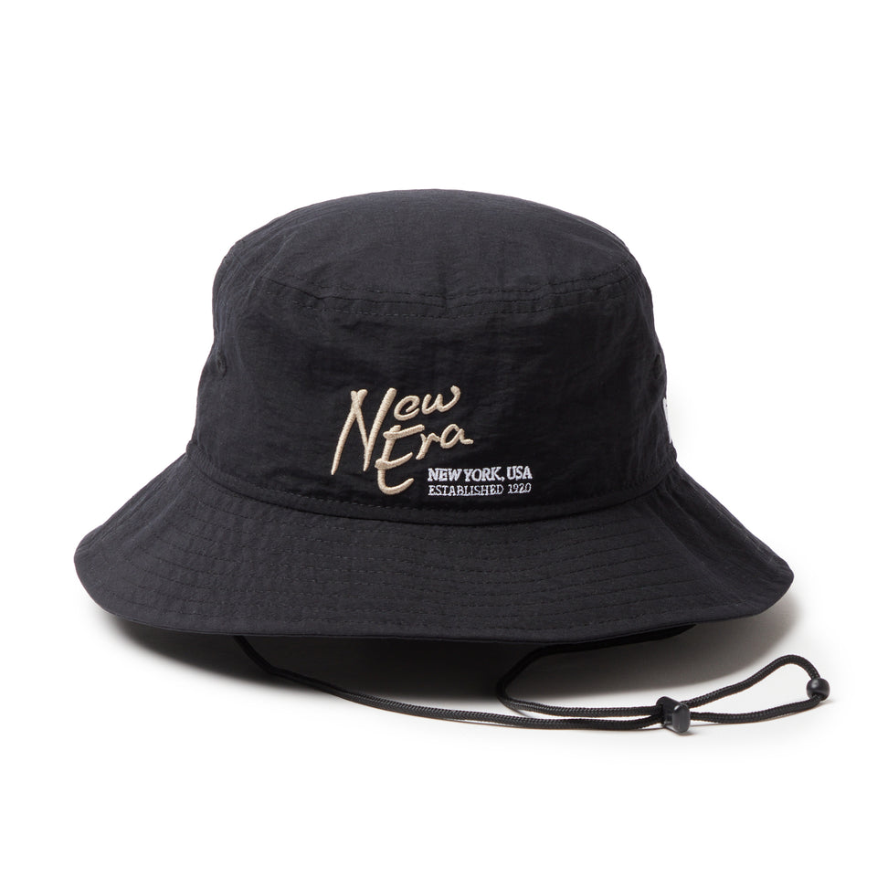 アドベンチャー ライト ナイロンタッサー NEW ERA NEW YORK,USA  EST. 1920 ブラック | ゴルフ | NEW ERA ニューエラ公式オンラインストア