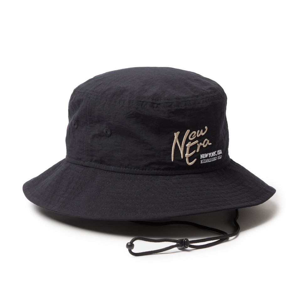 アドベンチャー ライト ナイロンタッサー NEW ERA NEW YORK,USA  EST. 1920 ブラック | ゴルフ | NEW ERA ニューエラ公式オンラインストア