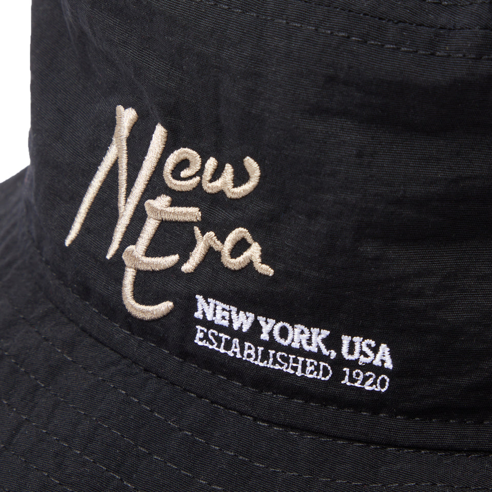 アドベンチャー ライト ナイロンタッサー NEW ERA NEW YORK,USA  EST. 1920 ブラック | ゴルフ | NEW ERA ニューエラ公式オンラインストア