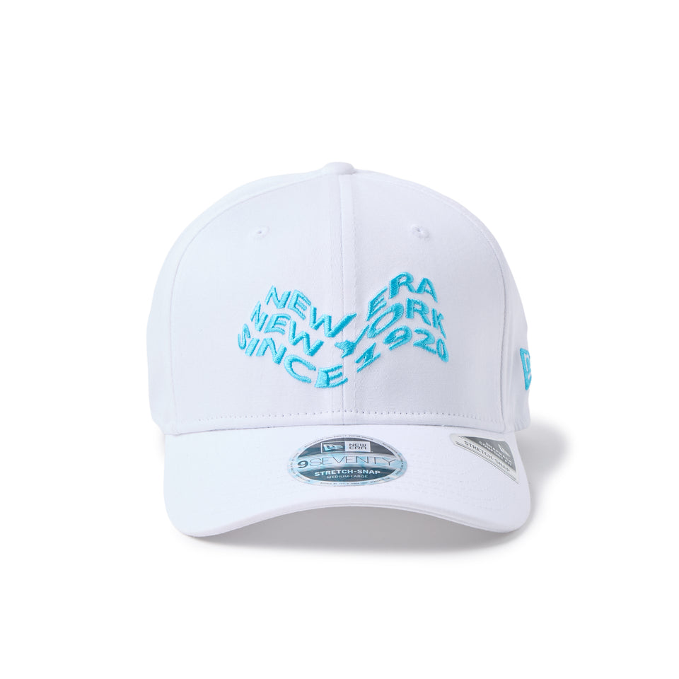 9SEVENTY ストレッチスナップ Wave Logo ホワイト｜ゴルフ | NEW ERA ニューエラ公式オンラインストア