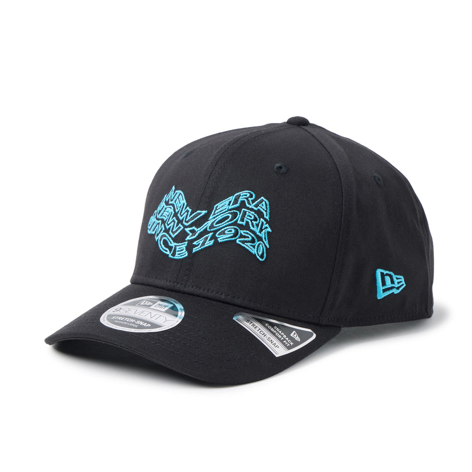 9SEVENTY ストレッチスナップ Wave Logo ブラック｜ゴルフ | NEW ERA ニューエラ公式オンラインストア