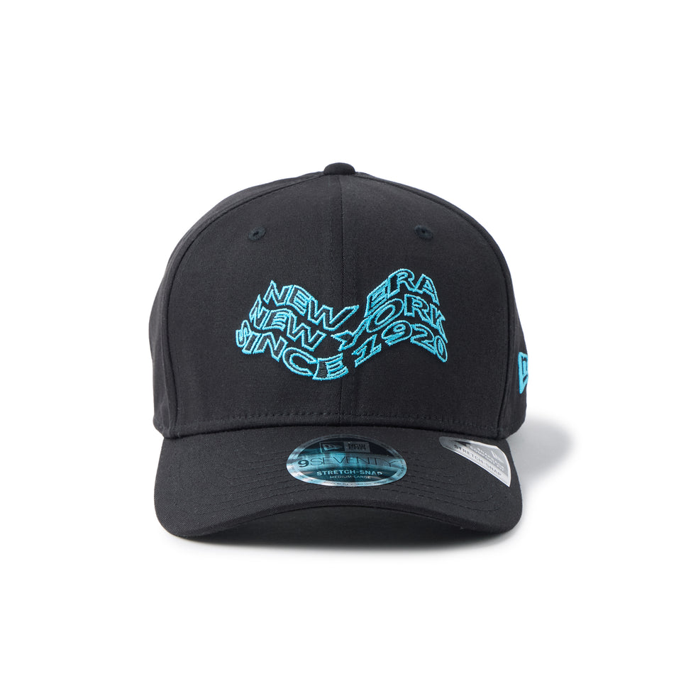 9SEVENTY ストレッチスナップ Wave Logo ブラック｜ゴルフ | NEW ERA ニューエラ公式オンラインストア