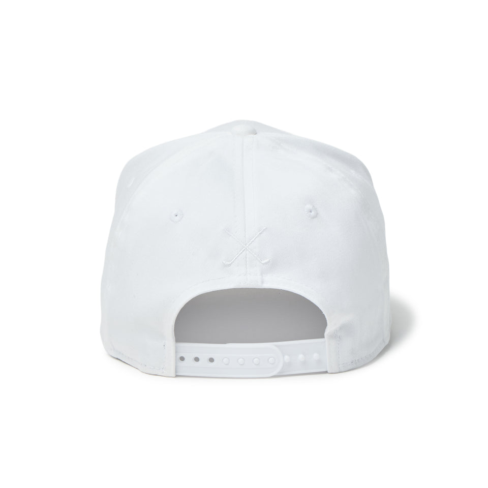 9SEVENTY ストレッチスナップ ストレッチコットン ウォッシャブル ウーブンパッチ ホワイト | ゴルフ | NEW ERA ニューエラ公式オンラインストア