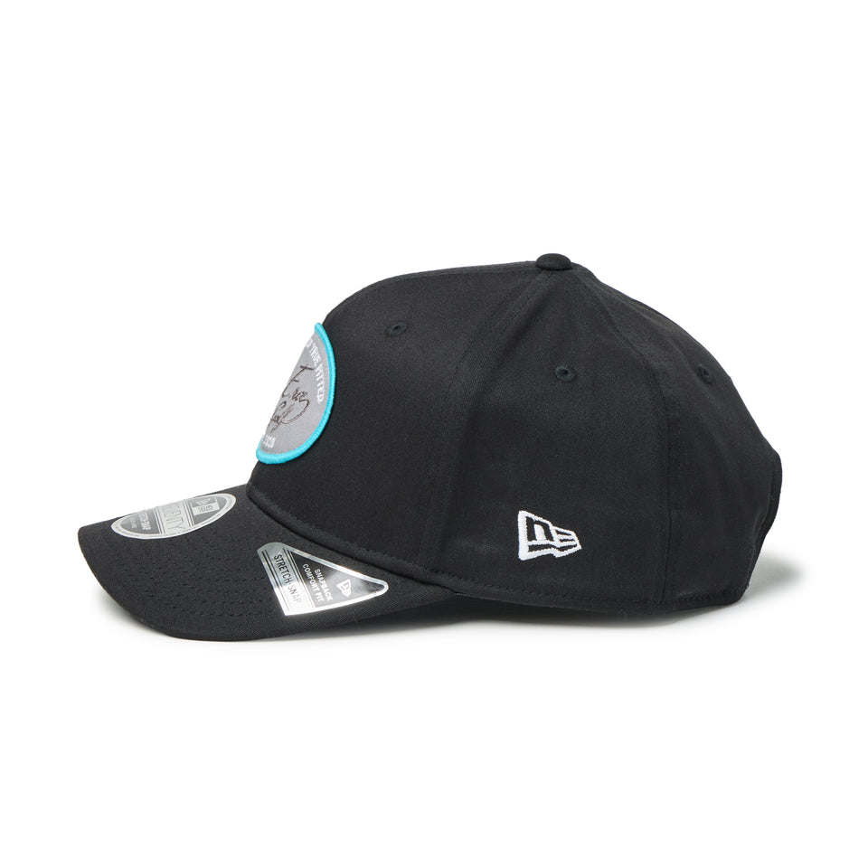 9SEVENTY ストレッチスナップ ストレッチコットン ウォッシャブル ウーブンパッチ ブラック | ゴルフ | NEW ERA ニューエラ公式オンラインストア