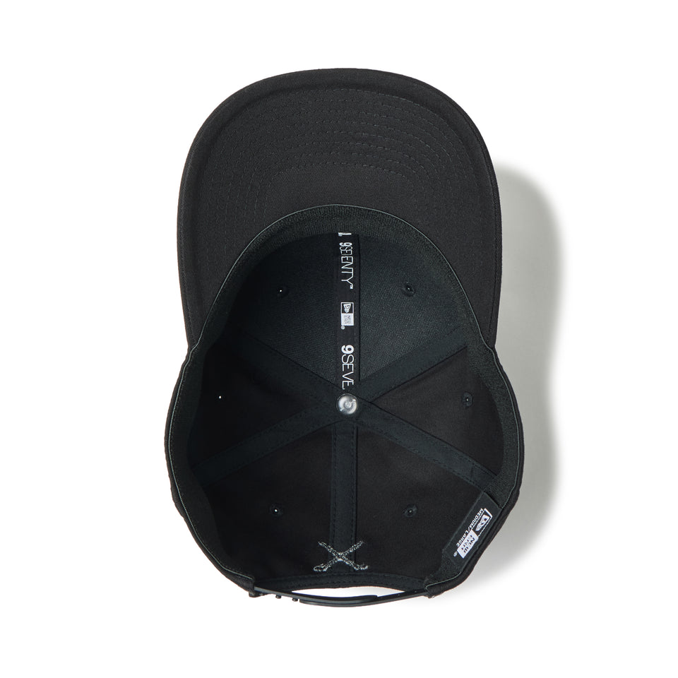 9SEVENTY ストレッチスナップ ストレッチコットン ウォッシャブル ウーブンパッチ ブラック | ゴルフ | NEW ERA ニューエラ公式オンラインストア