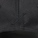 9SEVENTY ストレッチスナップ ストレッチコットン ウォッシャブル ウーブンパッチ ブラック | ゴルフ | NEW ERA ニューエラ公式オンラインストア
