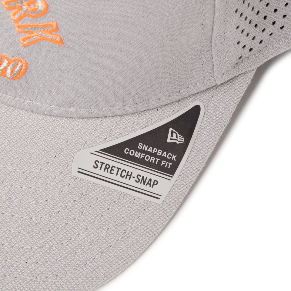 9SEVENTY ストレッチスナップ Laser Perforated グレー｜ゴルフ | NEW ERA ニューエラ公式オンラインストア