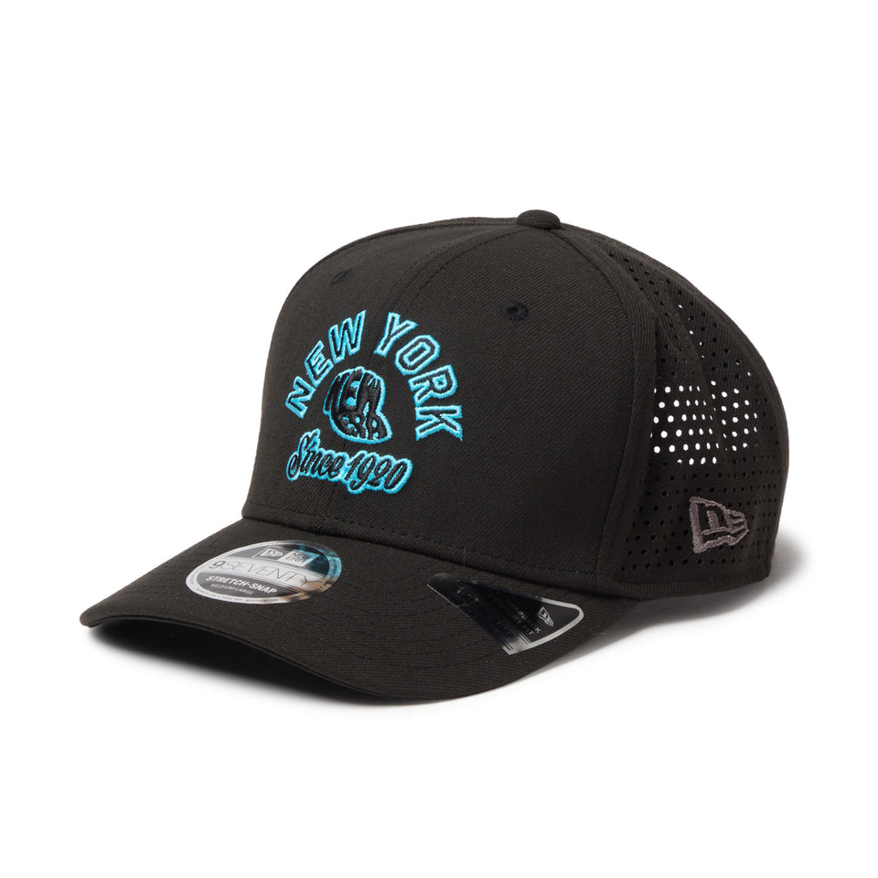 9SEVENTY ストレッチスナップ Laser Perforated ブラック｜ゴルフ | NEW ERA ニューエラ公式オンラインストア