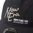 9TWENTY ナイロンタッサー NEW ERA NEW YORK,USA  EST. 1920 ブラック | ゴルフ | NEW ERA ニューエラ公式オンラインストア