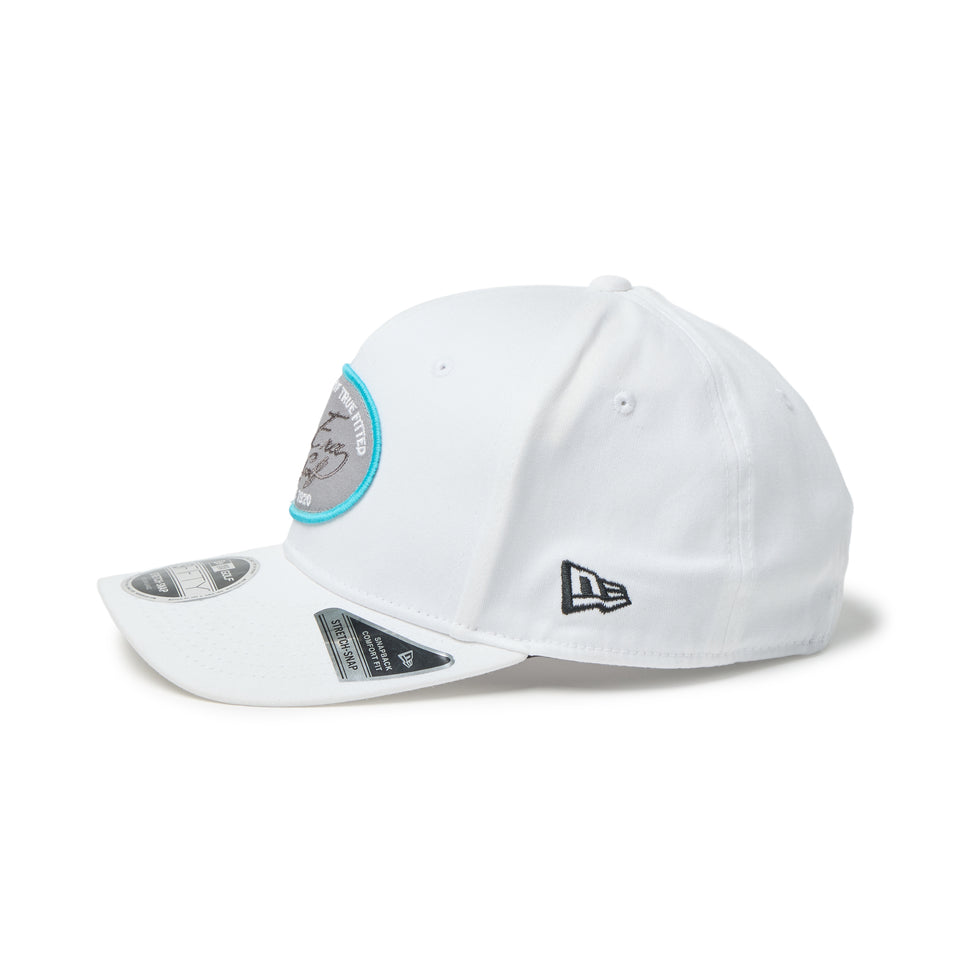 9FIFTY ストレッチスナップ ストレッチコットン ウォッシャブル ウーブンパッチ ホワイト | ゴルフ | NEW ERA ニューエラ公式オンラインストア