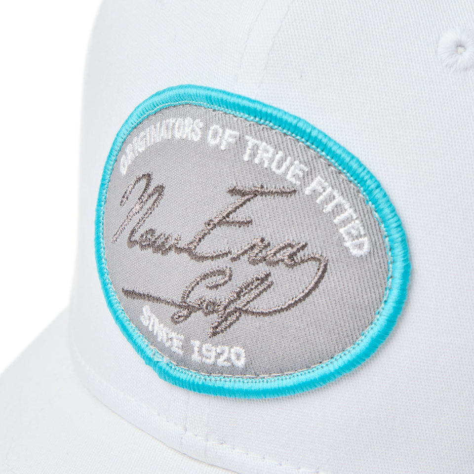 9FIFTY ストレッチスナップ ストレッチコットン ウォッシャブル ウーブンパッチ ホワイト | ゴルフ | NEW ERA ニューエラ公式オンラインストア
