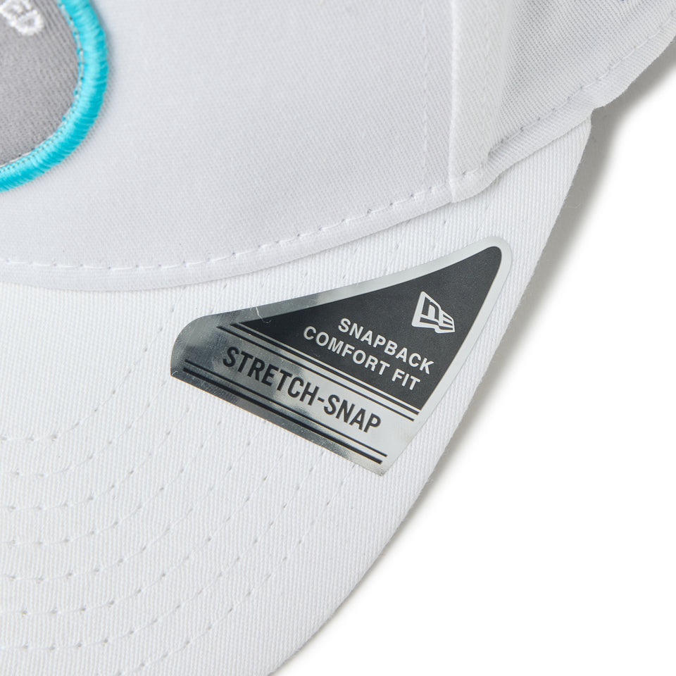 9FIFTY ストレッチスナップ ストレッチコットン ウォッシャブル ウーブンパッチ ホワイト | ゴルフ | NEW ERA ニューエラ公式オンラインストア