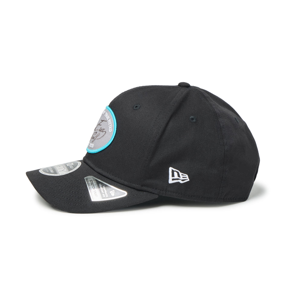 9FIFTY ストレッチスナップ ストレッチコットン ウォッシャブル ウーブンパッチ ブラック | ゴルフ | NEW ERA ニューエラ公式オンラインストア