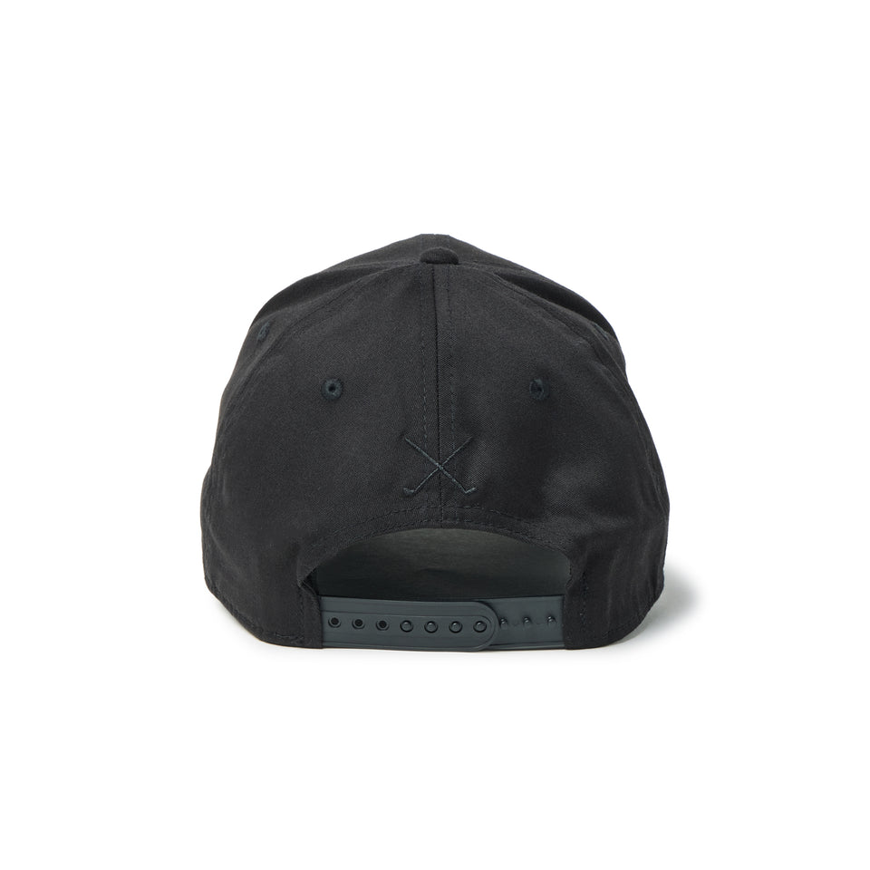9FIFTY ストレッチスナップ ストレッチコットン ウォッシャブル ウーブンパッチ ブラック | ゴルフ | NEW ERA ニューエラ公式オンラインストア