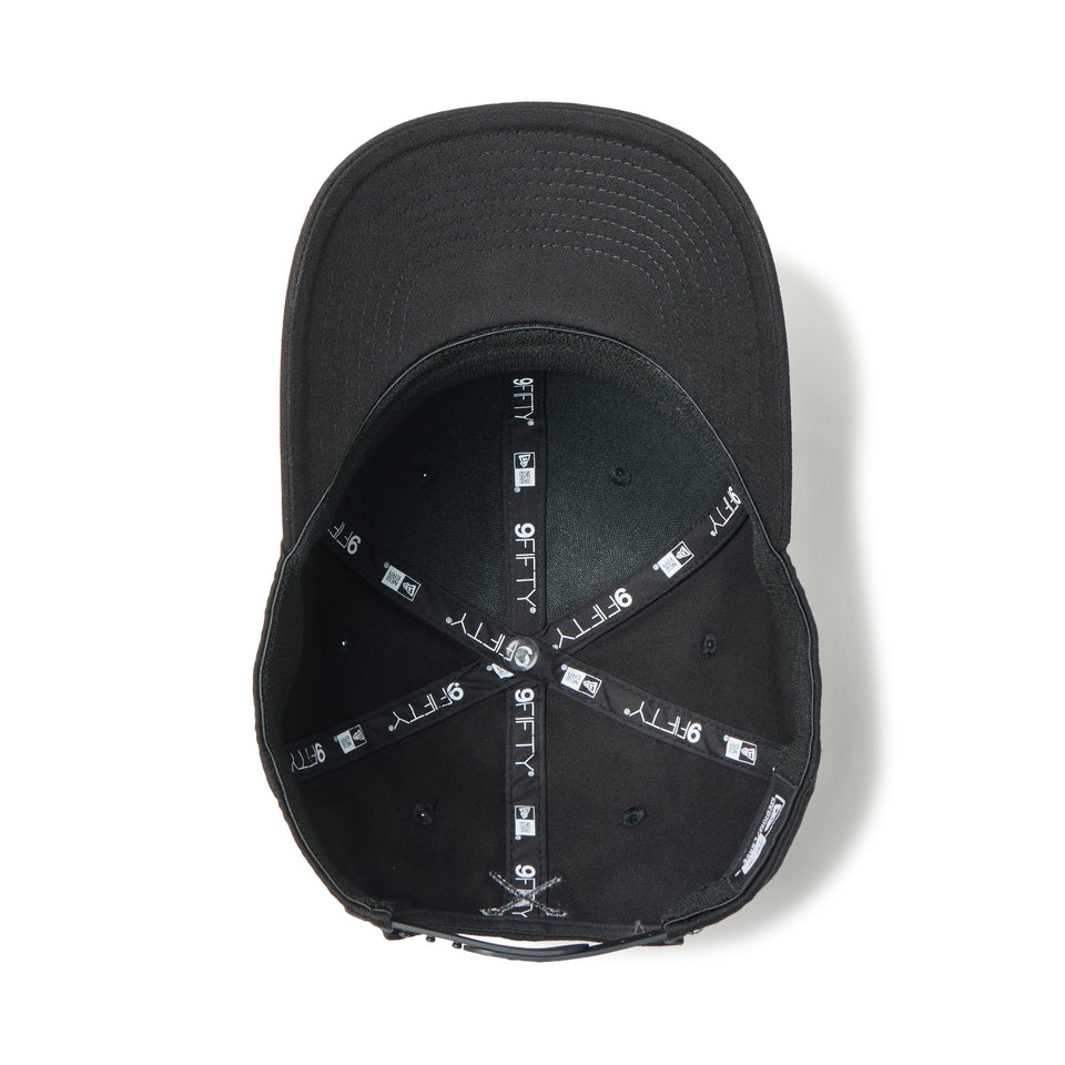 9FIFTY ストレッチスナップ ストレッチコットン ウォッシャブル ウーブンパッチ ブラック | ゴルフ | NEW ERA ニューエラ公式オンラインストア