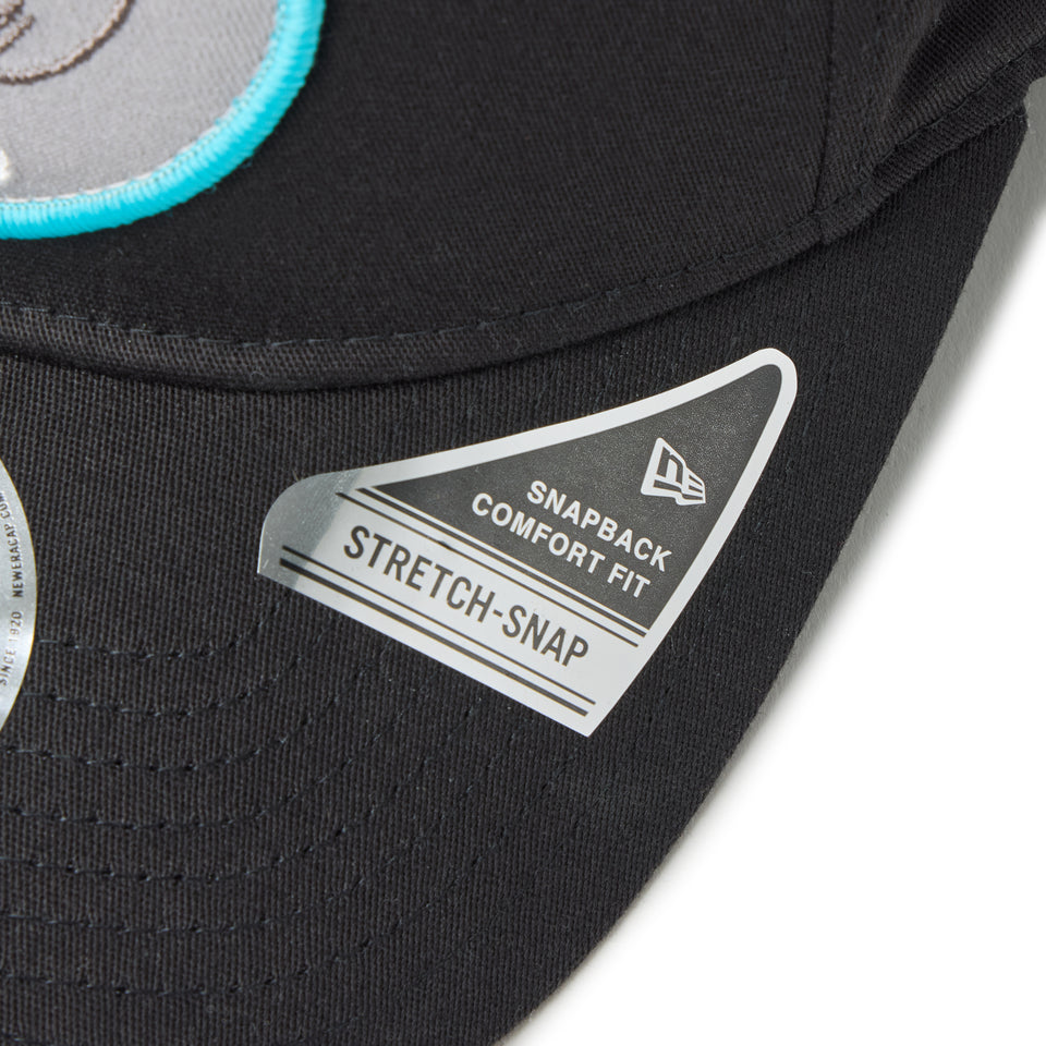 9FIFTY ストレッチスナップ ストレッチコットン ウォッシャブル ウーブンパッチ ブラック | ゴルフ | NEW ERA ニューエラ公式オンラインストア