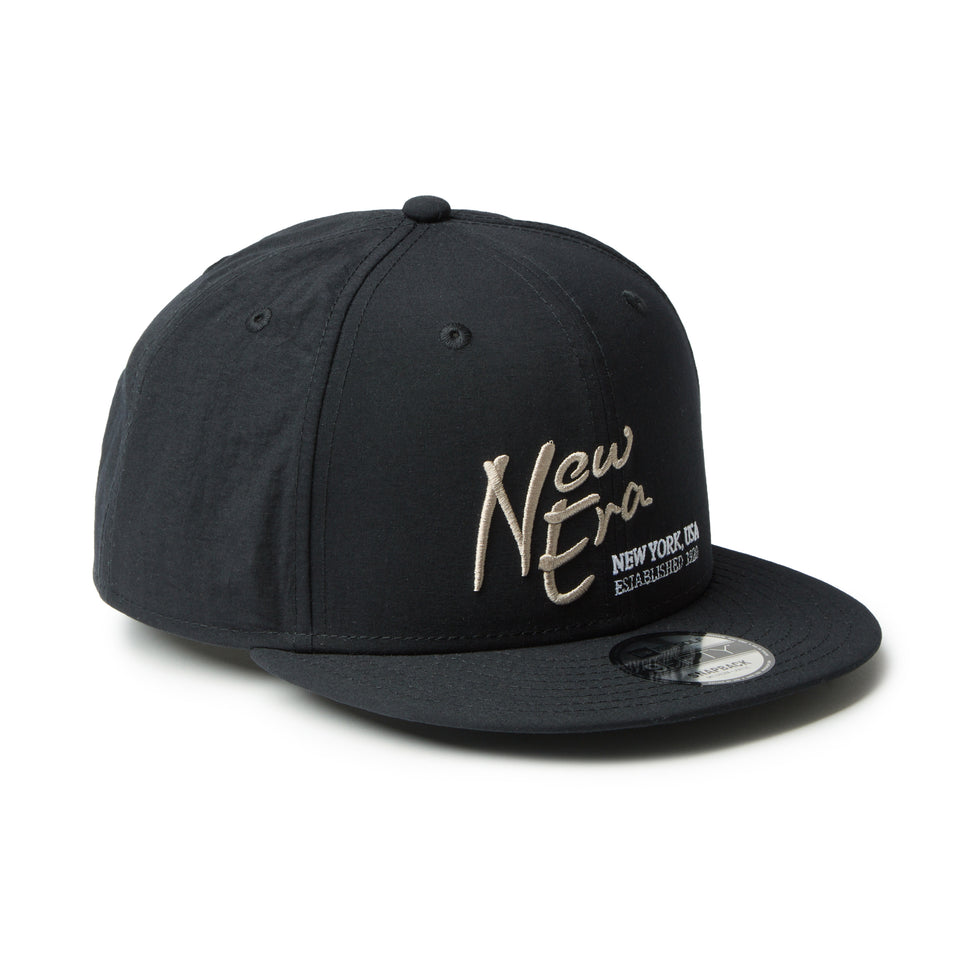 9FIFTY ナイロンタッサー NEW ERA NEW YORK,USA  EST. 1920 ブラック | ゴルフ | NEW ERA ニューエラ公式オンラインストア